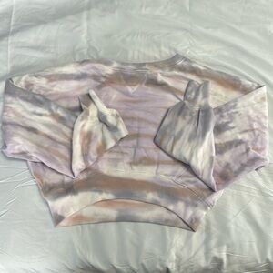 Aeropostale cropped pull over XS